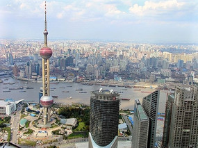 上海城市風光 東方明珠的魅力呈現